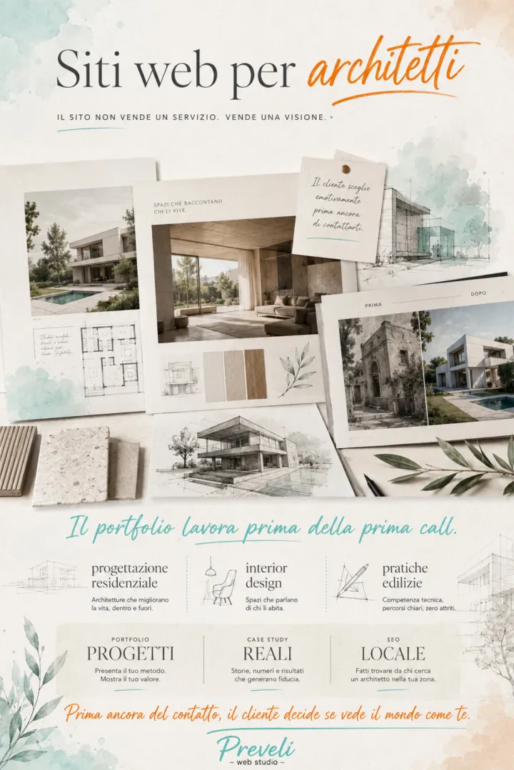 Fare un sito web per un architetto: perch&eacute; non &egrave; uguale agli altri