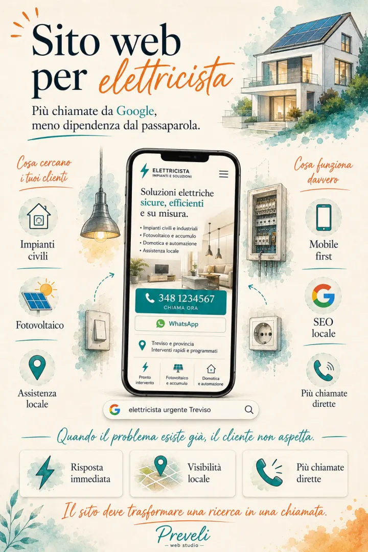 Fare un sito per un elettricista: perch&eacute; non &egrave; uguale agli altri