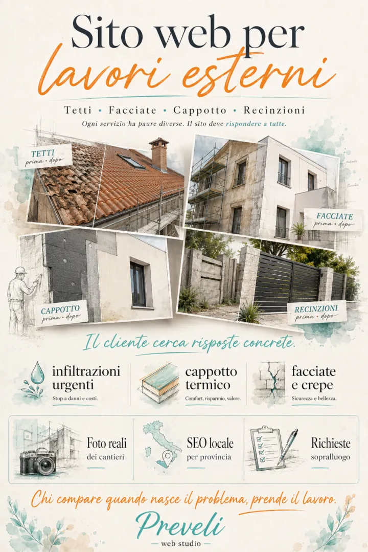 Fare un sito per chi lavora sull'involucro esterno: perch&eacute; non &egrave; come farne uno per chiunque altro